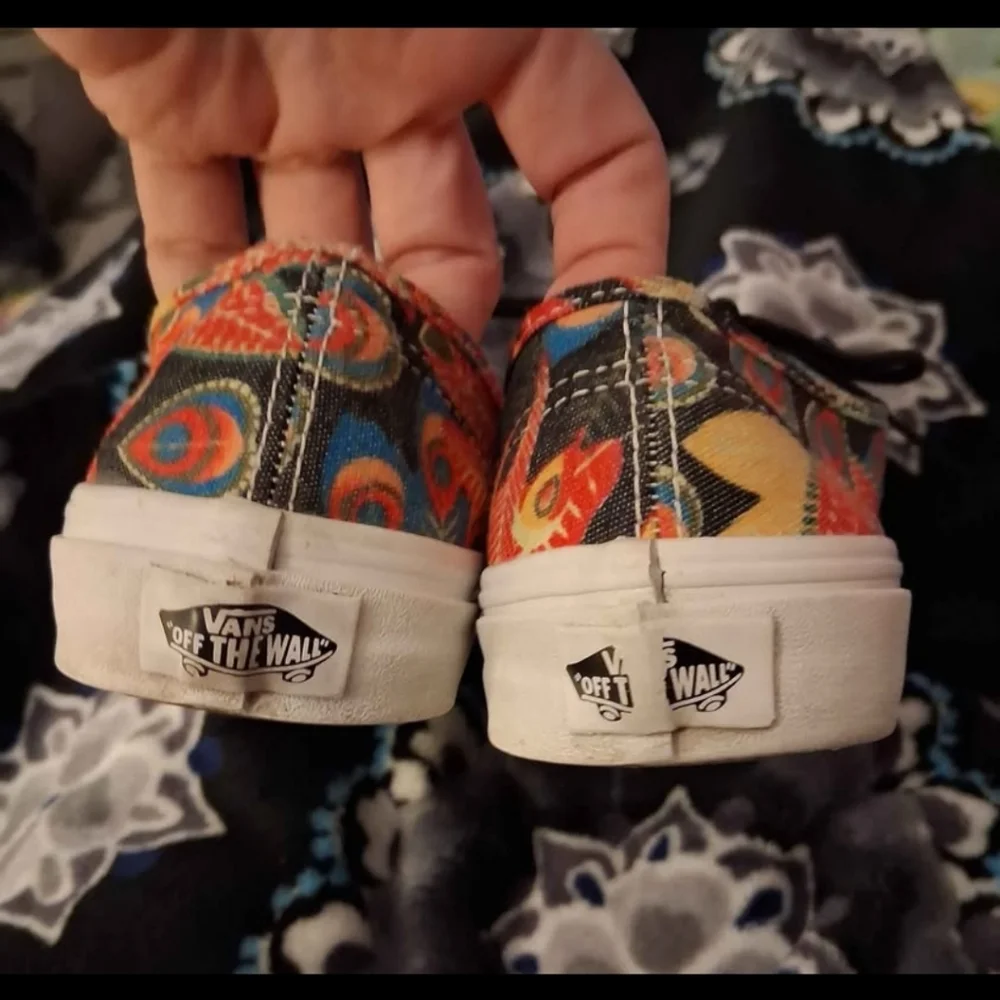 Vibrant Peacock Vans Womens 6 - Picture 6 of 8